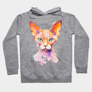 Devon Rex, sphynx cat Hoodie